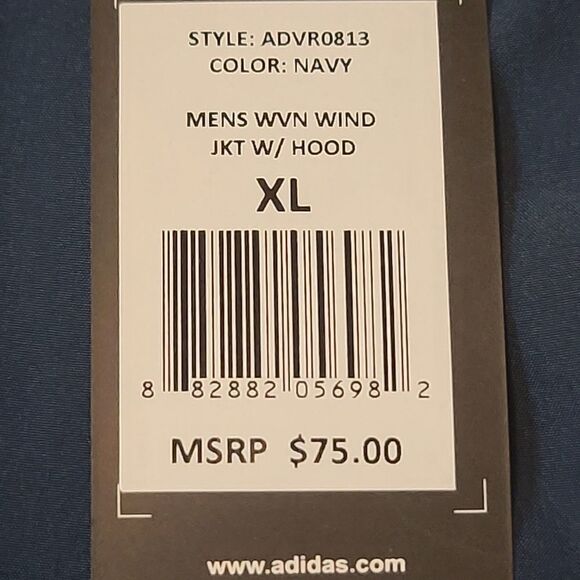 Adidas XL Golf Windbreaker NWT - Picture 5 of 5